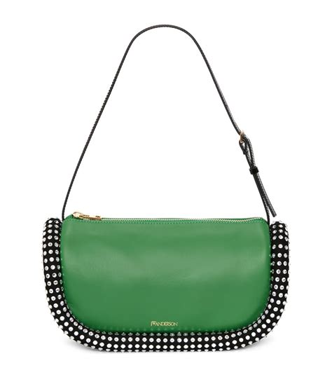 Jw Anderson Crystal Embellished Bumper Shoulder Bag Harrods Us