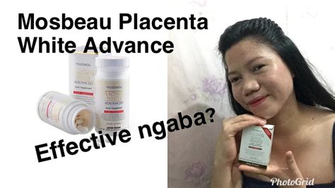 Mosbeau Placenta White Advance Effective Nga Ba Mosbeauplacenta Youtube