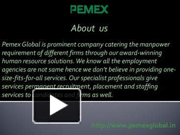 PPT Pemex Global Consultancy Reviews PowerPoint Presentation Free