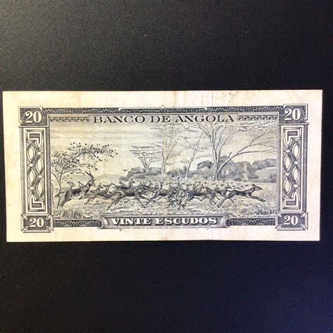 Yahoo オークション World Paper Money ANGOLA 20 Escudos1962