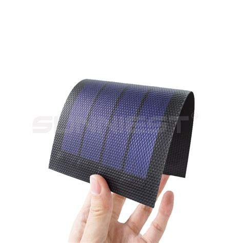 Amorphous Thin Film 1W 6V Flexible Solar Panels China Amorphous Thin