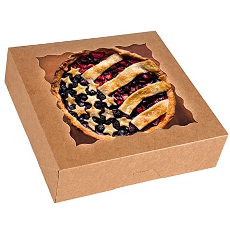 Pie Boxes Bulk Tcoivs 30 Pack Pie Boxes 10 X 10 X 2 5 Bakery Boxes