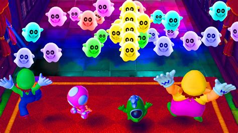 Mario Party 10 Master Difficulty Luigi Vs Toadette Vs Wario Vs