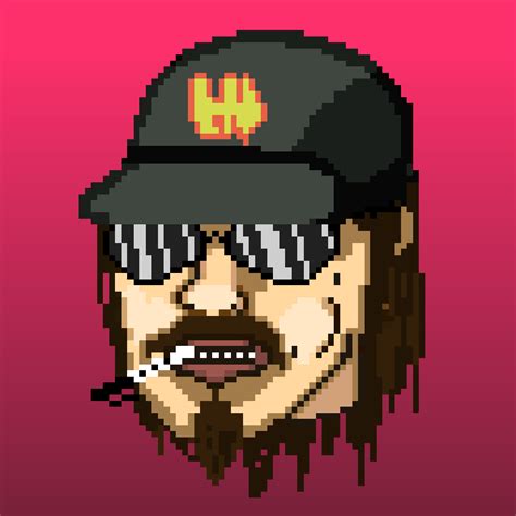Was commissioned to make a portrait in the style of Hotline Miami ...
