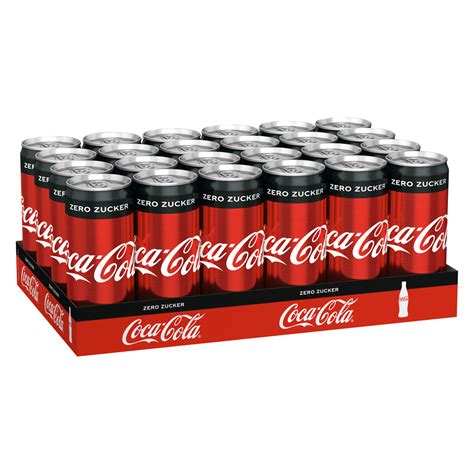 Coca Cola Zero Dosen 0 33 lt x 24 D OGO Getränke