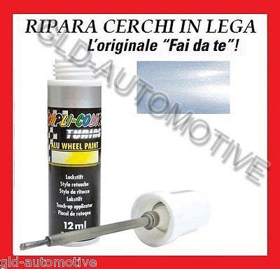 Kit Riparazione Ritocco Per Cerchi In Lega Alu Wheel Paint Grigio Viper