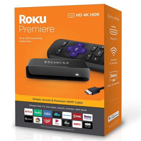 REPRODUCTOR DE STREAMING PREMIERE ROKU 3920MX HD 4K HDR