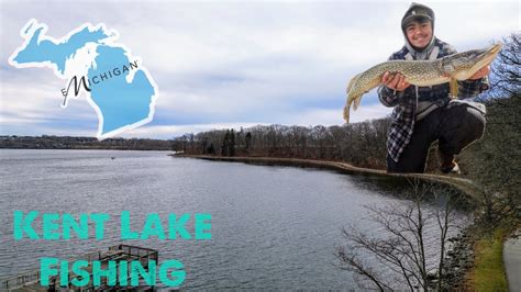 Fishing For Whatever Bites At Kent Lake Michigan Fishing Youtube