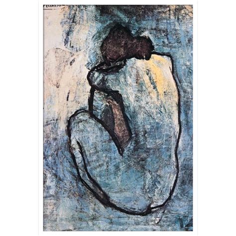 Lark Manor The Blue Nude Seated Nude By Pablo Picasso Picture Frame Print Reviews Wayfair