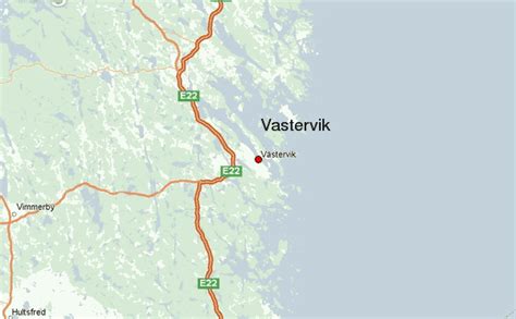 Vastervik Sweden Map Travelsfinderscom