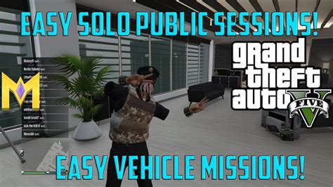 GTA 5 Online Glitches SOLO Public Session GLITCH Easy Solo Public