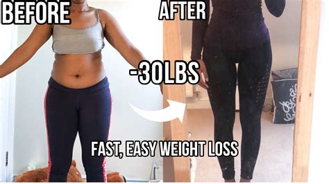 HOW I LOST 30 POUNDS IN 3 MONTHS FAST Weight Loss Tips With Pictures