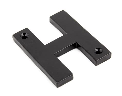 Black Letter From The Anvil Hand Forged