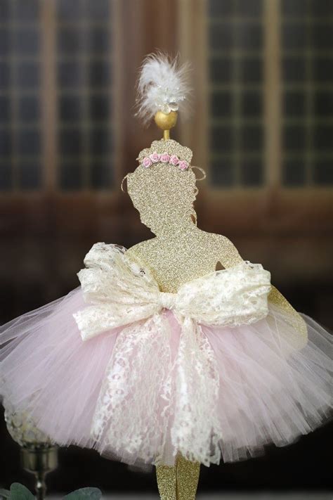 Ballerina Party Ballerina Centerpiece Ballerina Party Etsy France