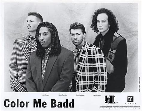 Color Me Badd Vintage Concert Photo Promo Print At Wolfgang S