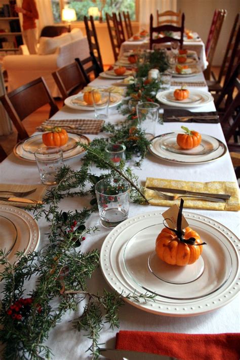 Thanksgiving Dinner Decoration Ideas