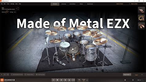 Toontrack Ezdrummer Made Of Metal Ezx All Presets Demo Youtube