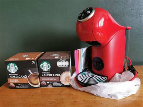 Nescafe Dolce Gusto Genio S Plus Capsule Machine Red TV Home