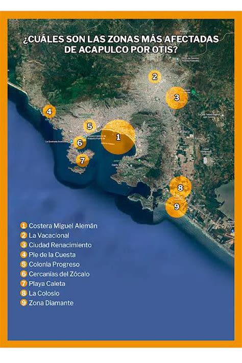 Éstas Son Las Zonas Que Resultaron Afectadas En Acapulco Tras El Paso