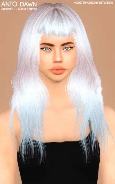 Sims 4 Hairs ~ Joseph Sims Anto`s Dawn Hair Retextured