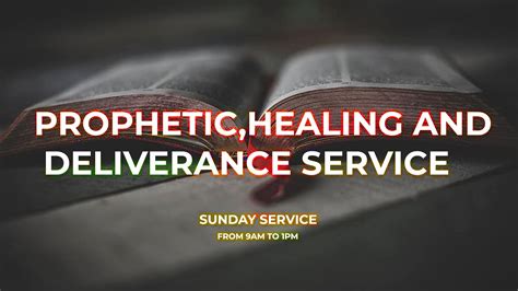 Prophetichealing And Deliverance Service Youtube