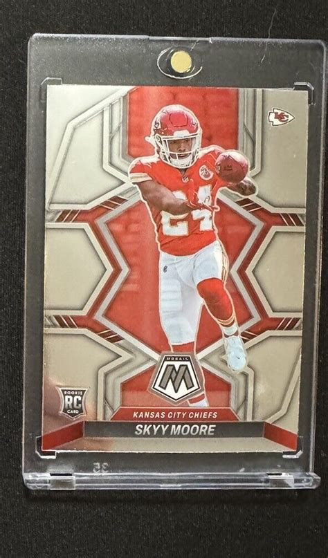 Panini Mosaic Skyy Moore Rookie Kansas City Chiefs Ebay