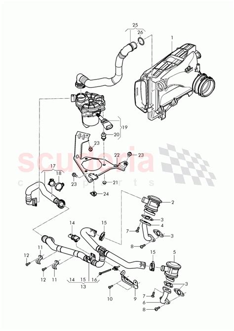 Secondary Air Pump Secondary Air Control Valve Pipes And H Parts