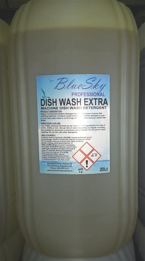 Blue Sky Professional Dish Wash Extra 20ltr Odcleaning