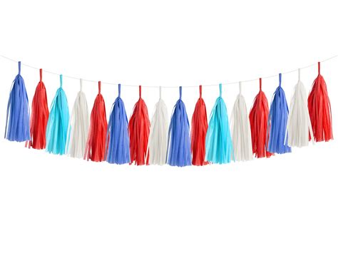 Tassel Garland Kit Red White And Blue Michaels