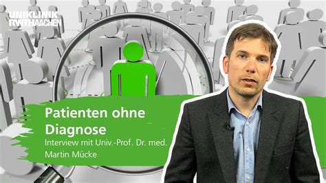 Patienten Ohne Diagnose Interview Mit Univ Prof Dr Med Martin