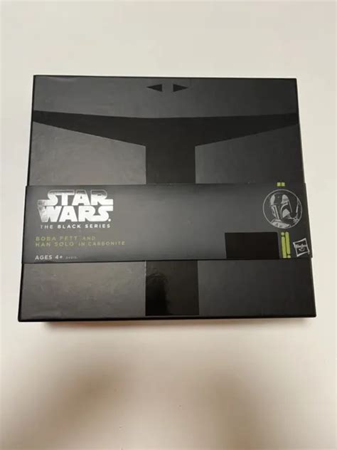 Star Wars The Black Series Sdcc Exclusive Boba Fett Han Solo In