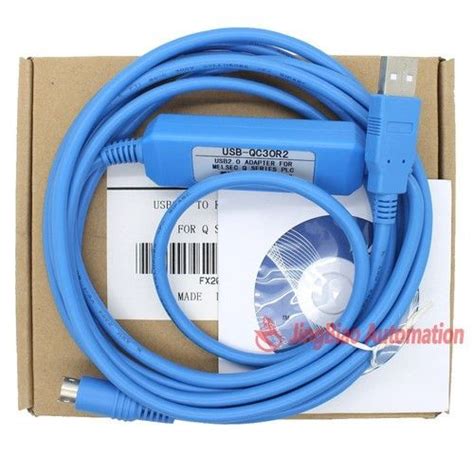 Smart Optical Isolated Usb Qc30r2 Programming Cable For Mitsubishi Q