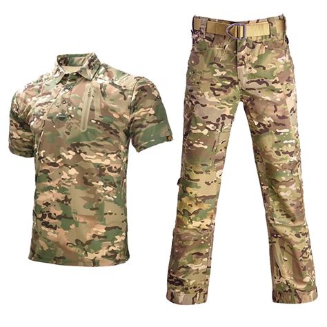 Traje Militar T Ctico Para Hombre Ropa De Caza Camuflaje Multicam