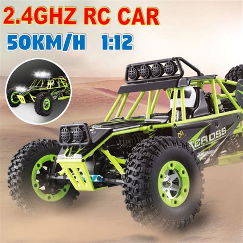 Wltoys G Wd Crawler Rc Car With Led Light Two Battery