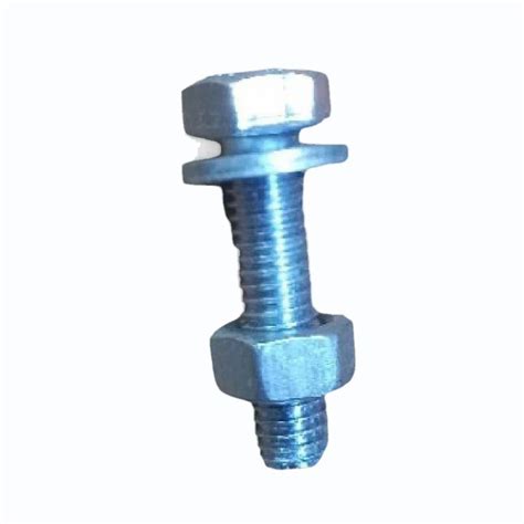 Hot Dip Galvanized Macx Bike Mild Steel Nut Bolt Washer Diameter Mm Grade EN At