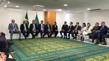 Presidente Francisco Pelucio Participa De Encontro Bolsonaro Em