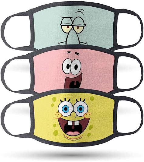 Free Coloring Pages Printable Spongebob Masks