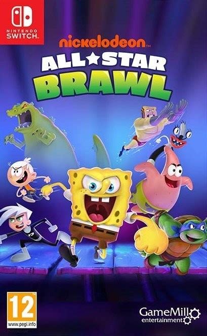 Carátula De Nickelodeon All Star Brawl Para Switch