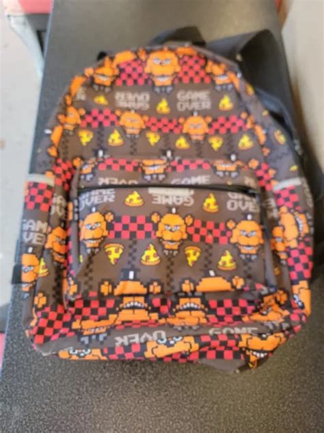 Five Nights At Freddys Fnaf Backpack Game Over Backpack Book Bag