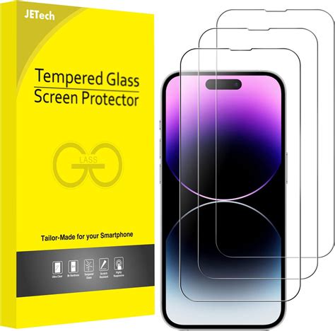 Jetech Protector De Pantalla Cobertura Completo Para Iphone Pro