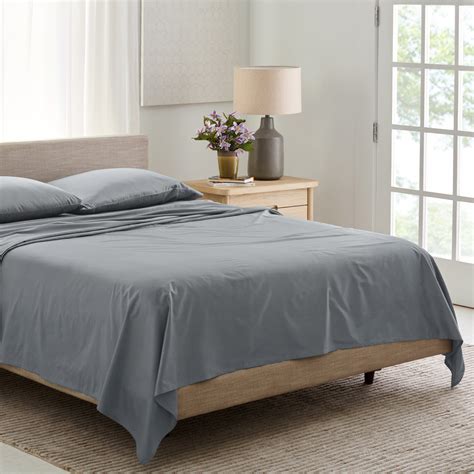 Organic Sateen Sheet Set Slate · Under The Canopy
