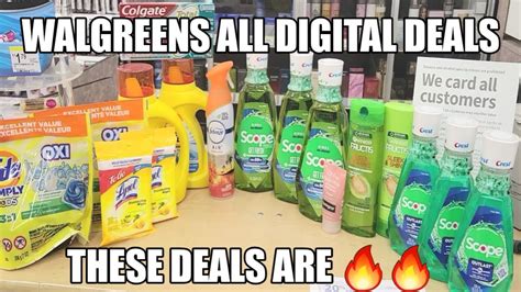 Walgreens All Digital Newbie Friendly Deals These Deals Are Amazing