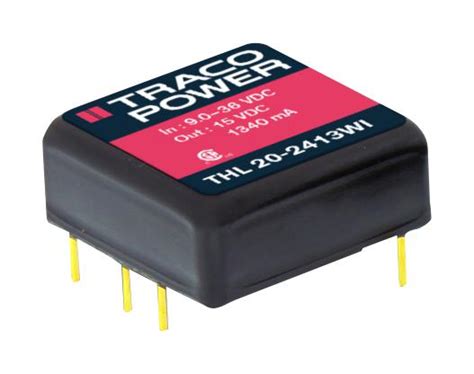 THL 20 4811WI Traco Power Isolated Through Hole DC DC Converter ITE