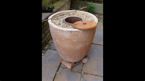 How To Make A Diy Tandoor Oven With Flower Pots Youtube