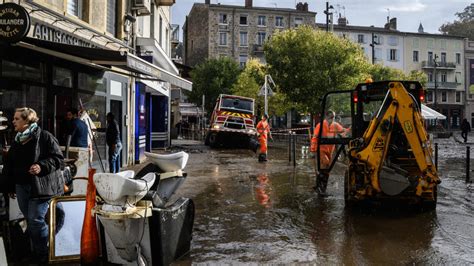 El centro este de Francia se recupera tras las peores tormentas en 40 años