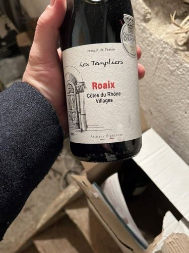 Rhon A Les Templiers C Tes Du Rh Ne Villages Roaix Vivino Us