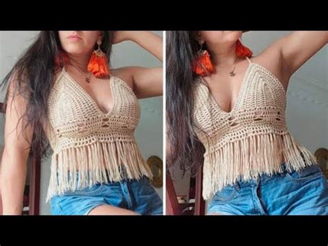 Top Tejido A Crochet Paso A Paso Hazlo Tu Misma Diy Crochet Tejiendo