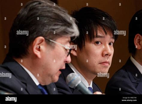 Monex Group Inc Ceo Oki Matsumoto L Und Coincheck Ceo Koichiro Wada