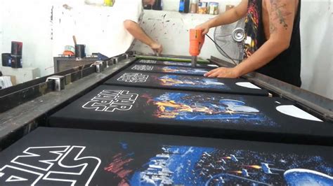 Serigrafia Simulacion De Color Screen Printing Room Screen