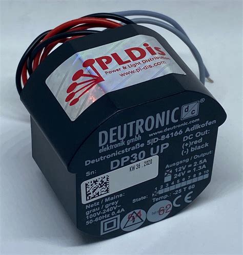 DP30UP 30 Watt Unterputz-Netzteilmodul - PL-Dis - Power & Light ...